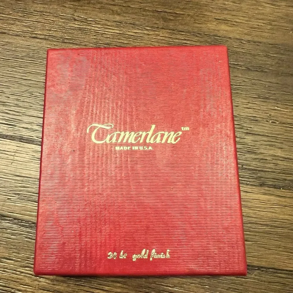 CAMERLANE Washington State 24K GOLD FINISH ORNAMENT  christmas ferry seattle new